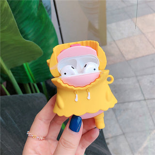 Raincoat Pig Earphone Case For Airpods