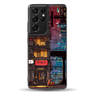 Cyberpunk Chinese Character LED Case for Samsung