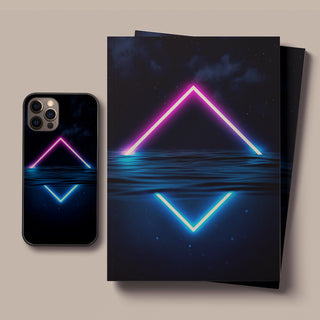 Abstract Design LED Case for iPhone