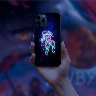 Psychedelic Spaceman LED Case for iPhone