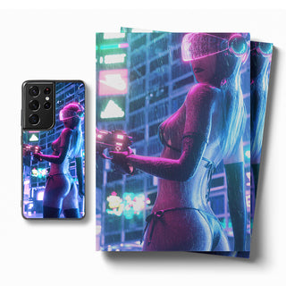 Dystopian Neon LED Case for Samsung