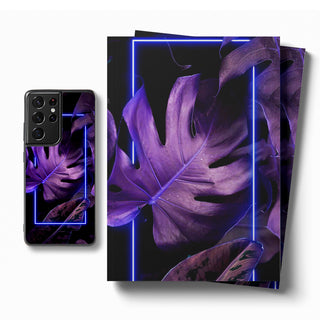 Neon Light In Foliage LED Case for Samsung