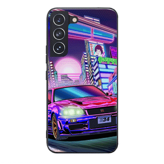 R34 Neon Night led case for Samsung