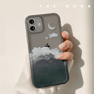 Night Cloud Gradient Cute Phone Cases For iPhone