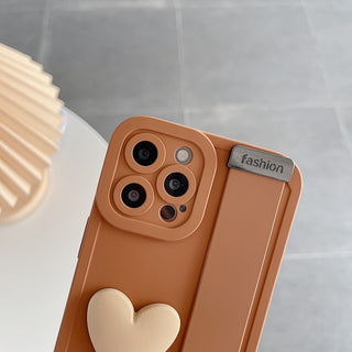 Solid Heart Cute Phone Cases For iPhone