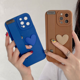 Solid Heart Cute Phone Cases For iPhone