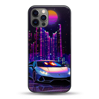Lamborghini Huracan Car LED Case for iPhone